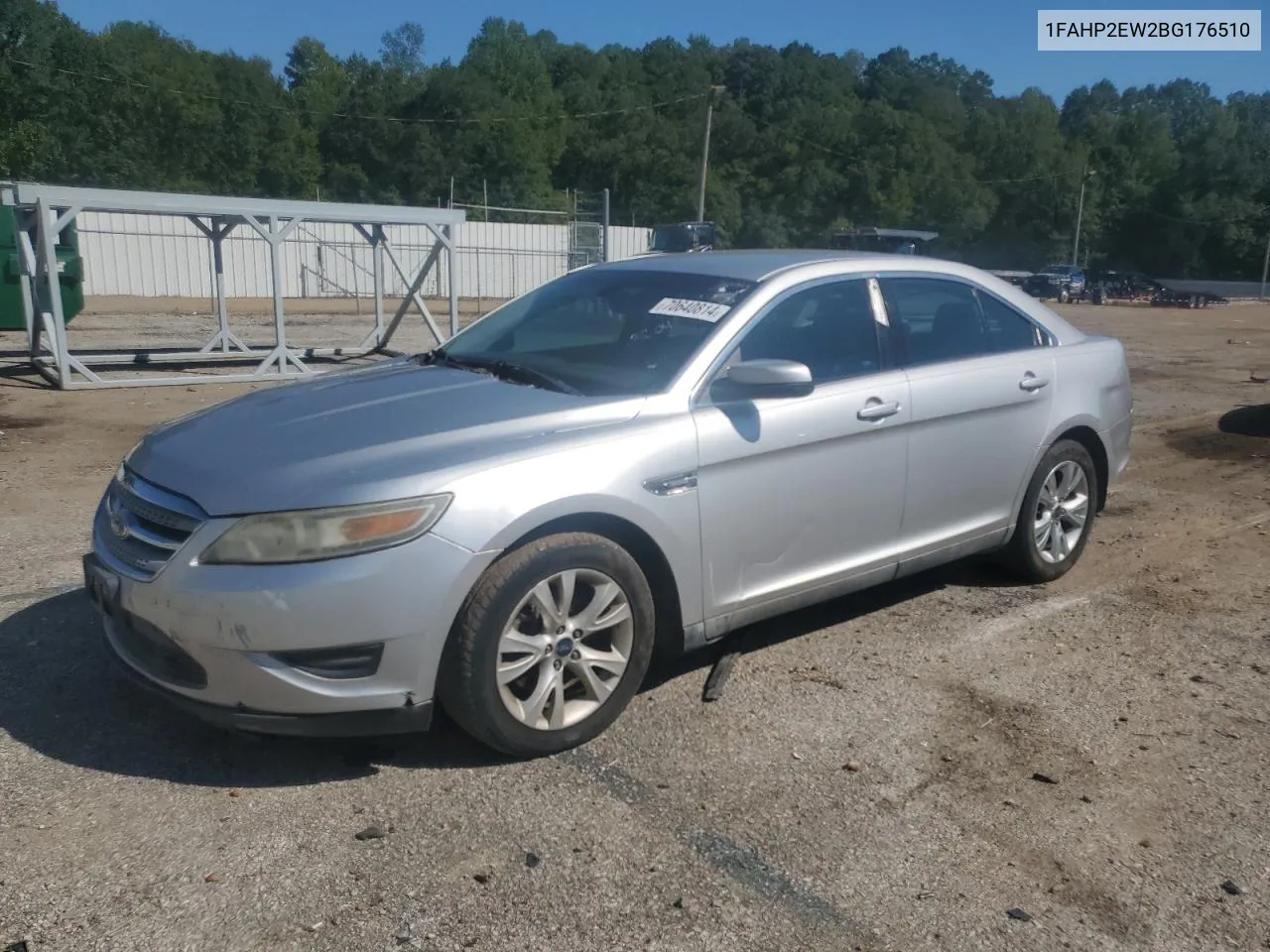 1FAHP2EW2BG176510 2011 Ford Taurus Sel