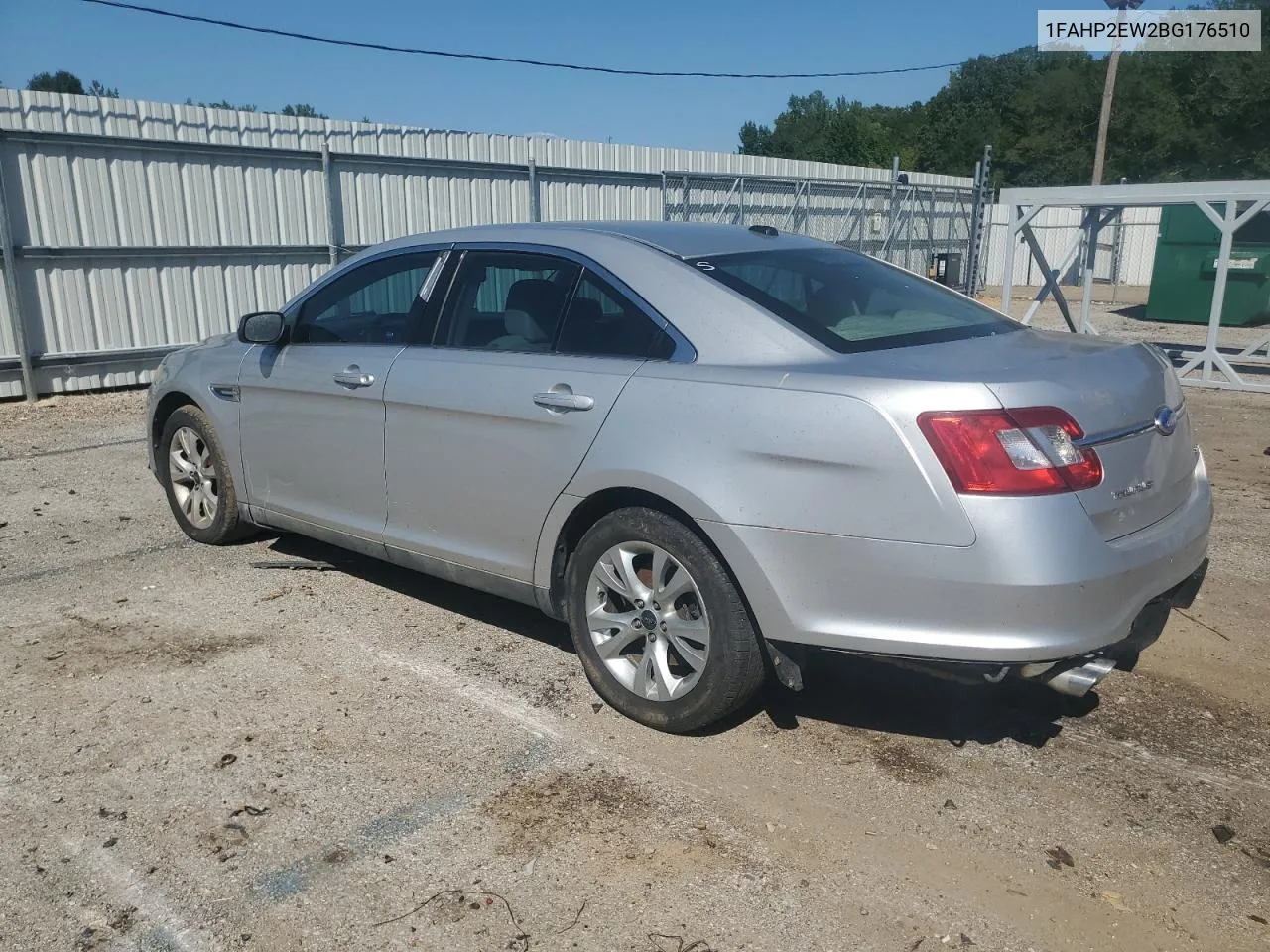 2011 Ford Taurus Sel VIN: 1FAHP2EW2BG176510 Lot: 70640814