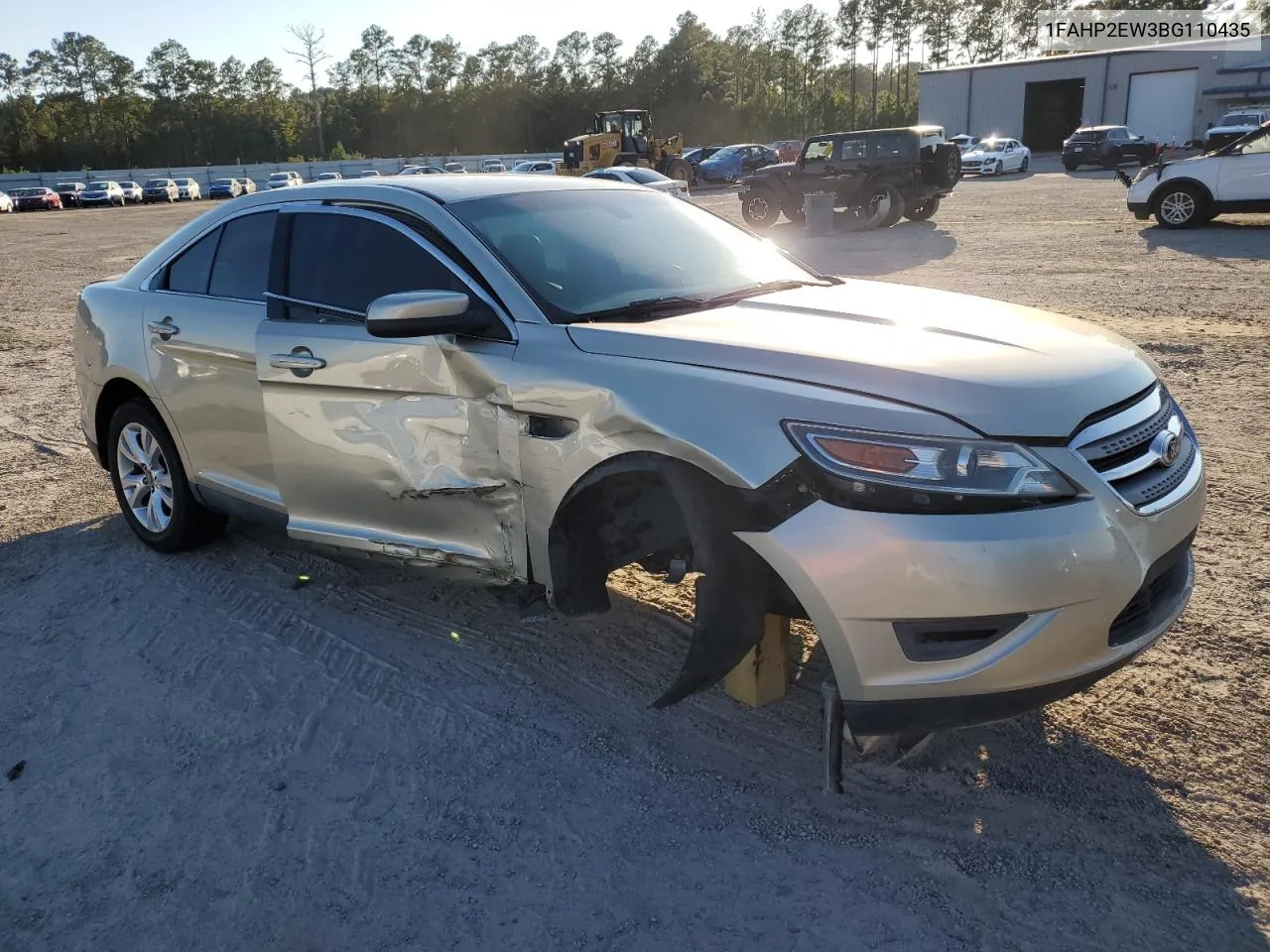 2011 Ford Taurus Sel VIN: 1FAHP2EW3BG110435 Lot: 70897254