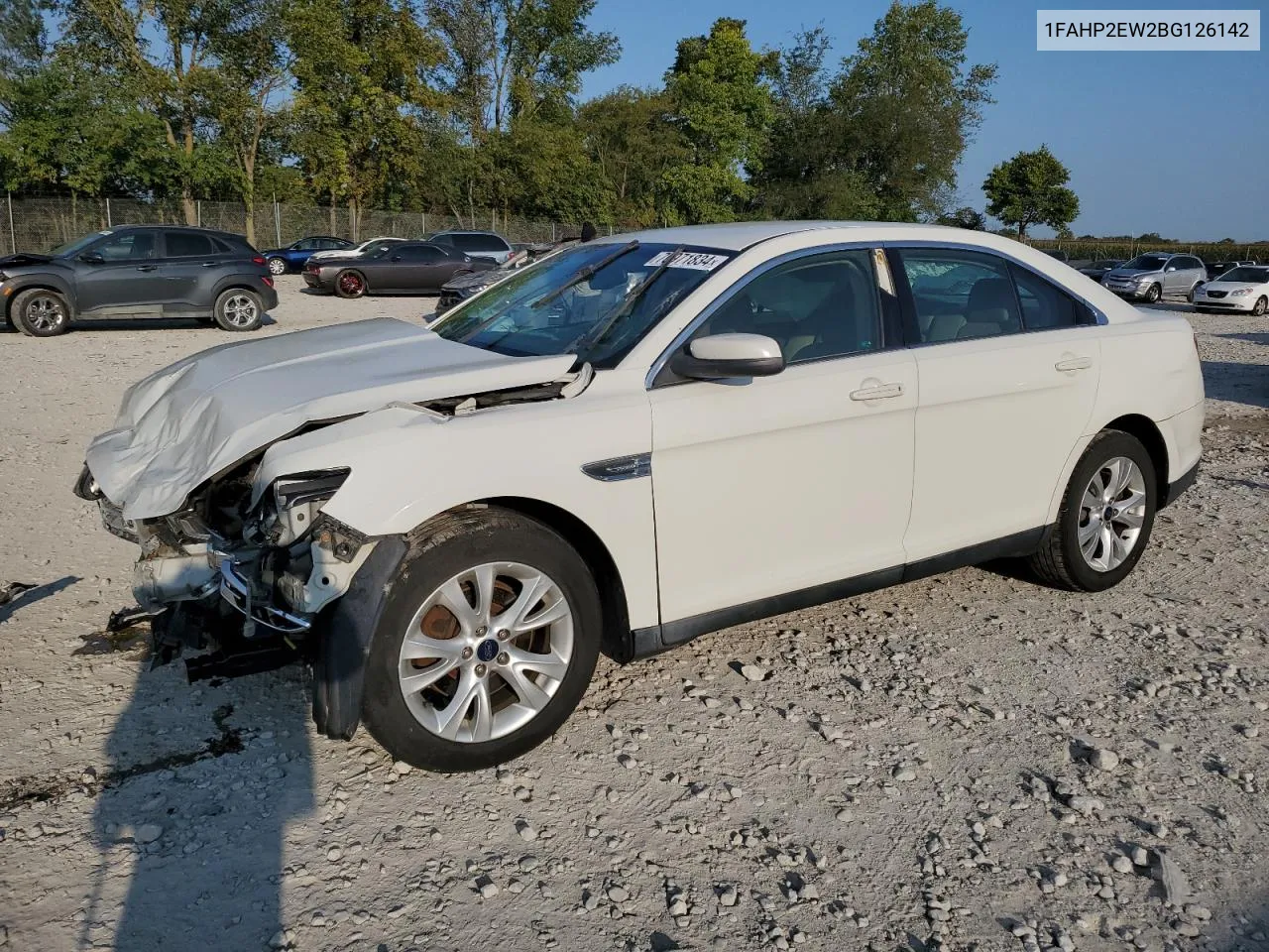 2011 Ford Taurus Sel VIN: 1FAHP2EW2BG126142 Lot: 70971834