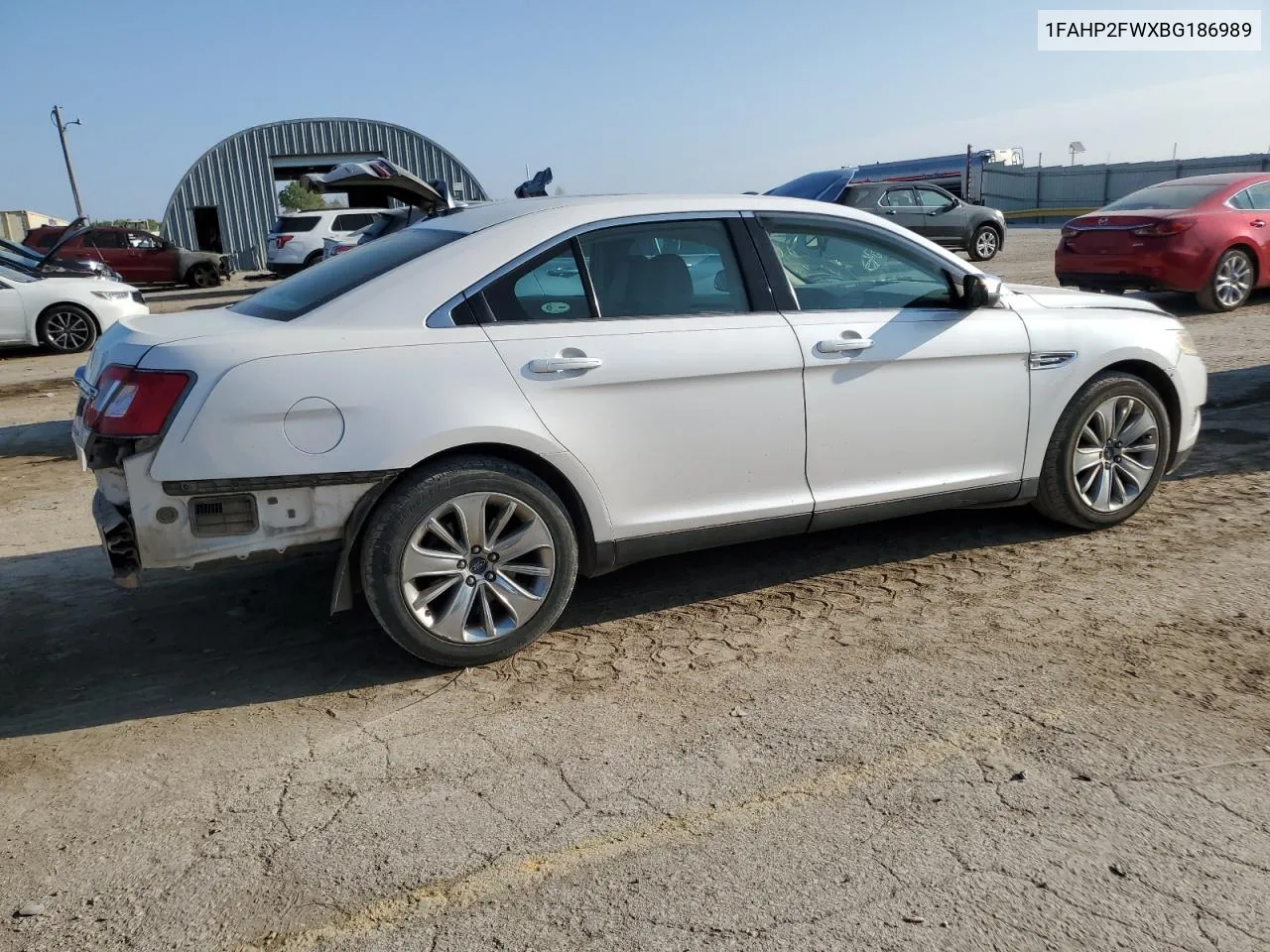 2011 Ford Taurus Limited VIN: 1FAHP2FWXBG186989 Lot: 71066594