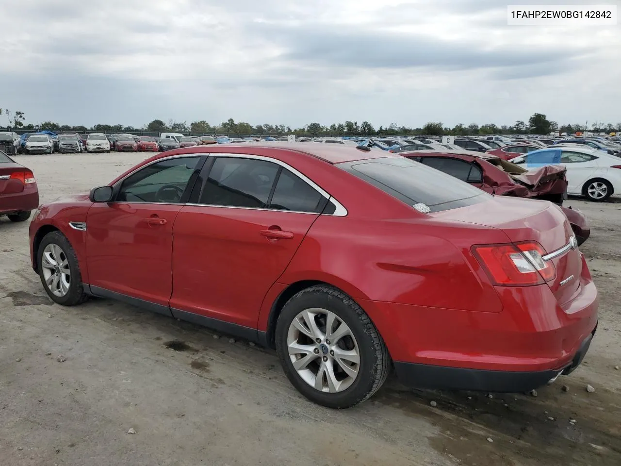 2011 Ford Taurus Sel VIN: 1FAHP2EW0BG142842 Lot: 71096974