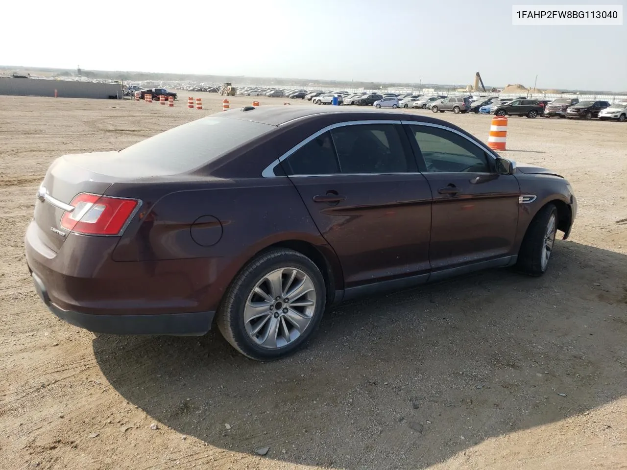 2011 Ford Taurus Limited VIN: 1FAHP2FW8BG113040 Lot: 71374244