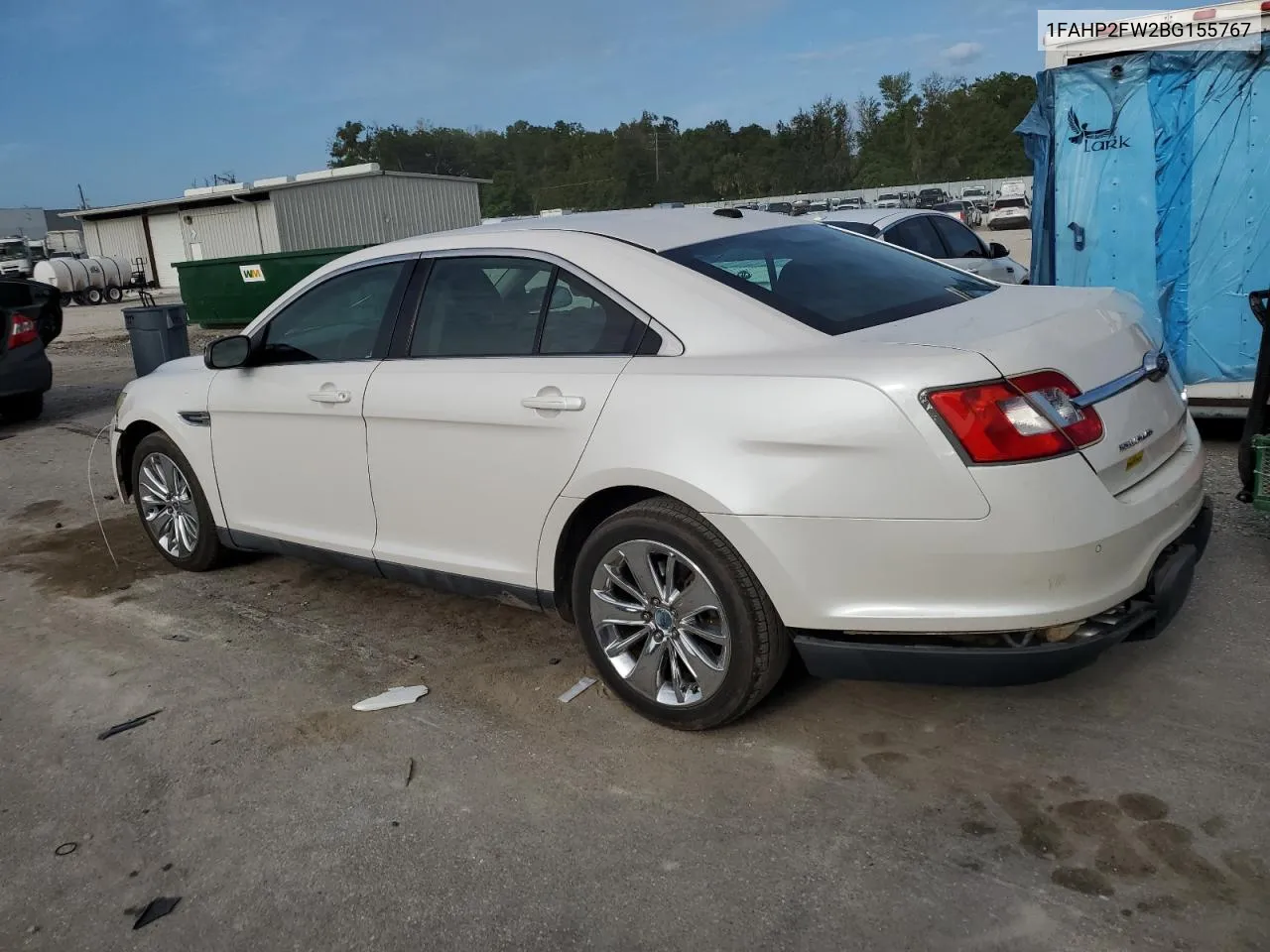 1FAHP2FW2BG155767 2011 Ford Taurus Limited