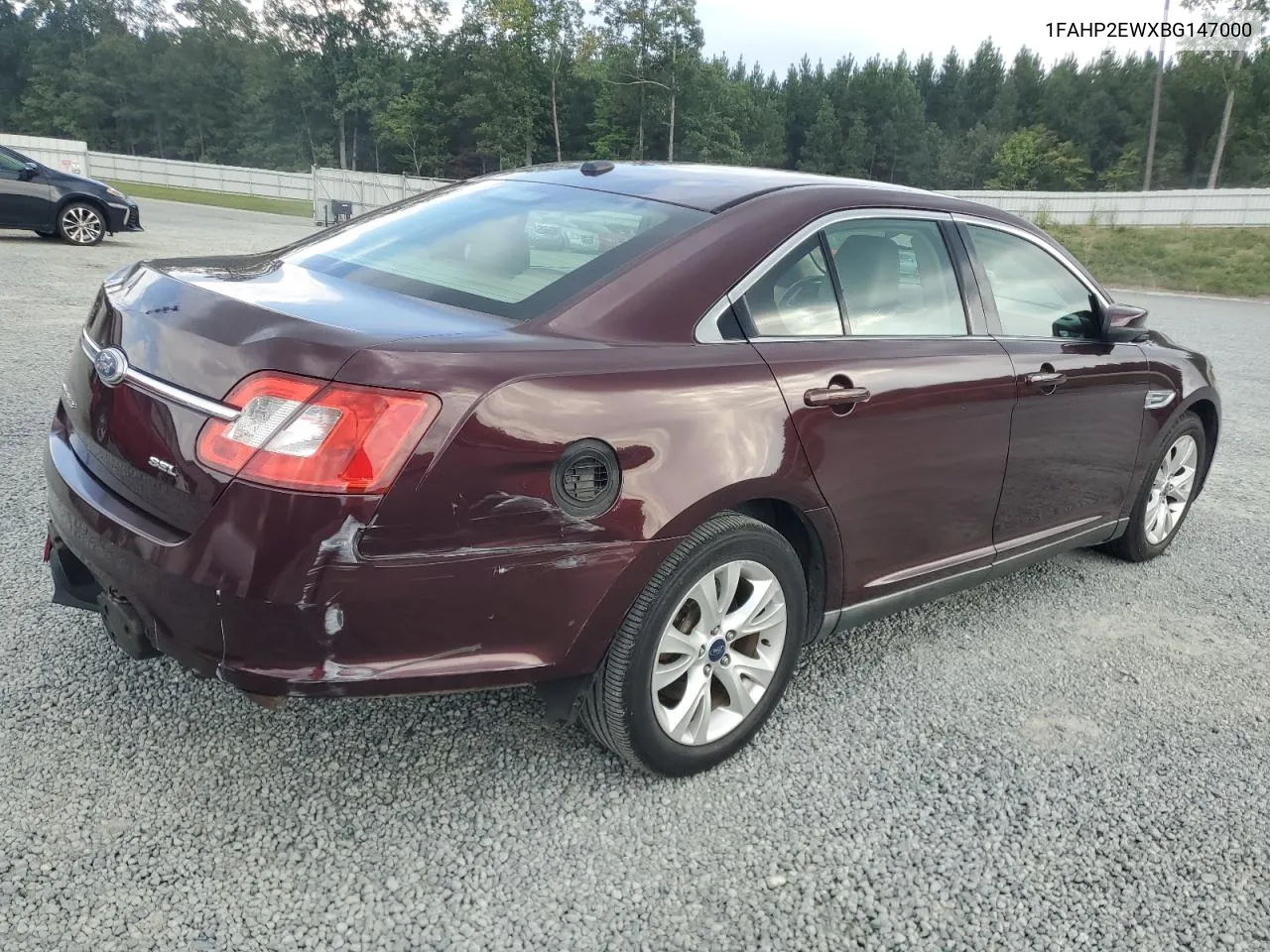 2011 Ford Taurus Sel VIN: 1FAHP2EWXBG147000 Lot: 71947934