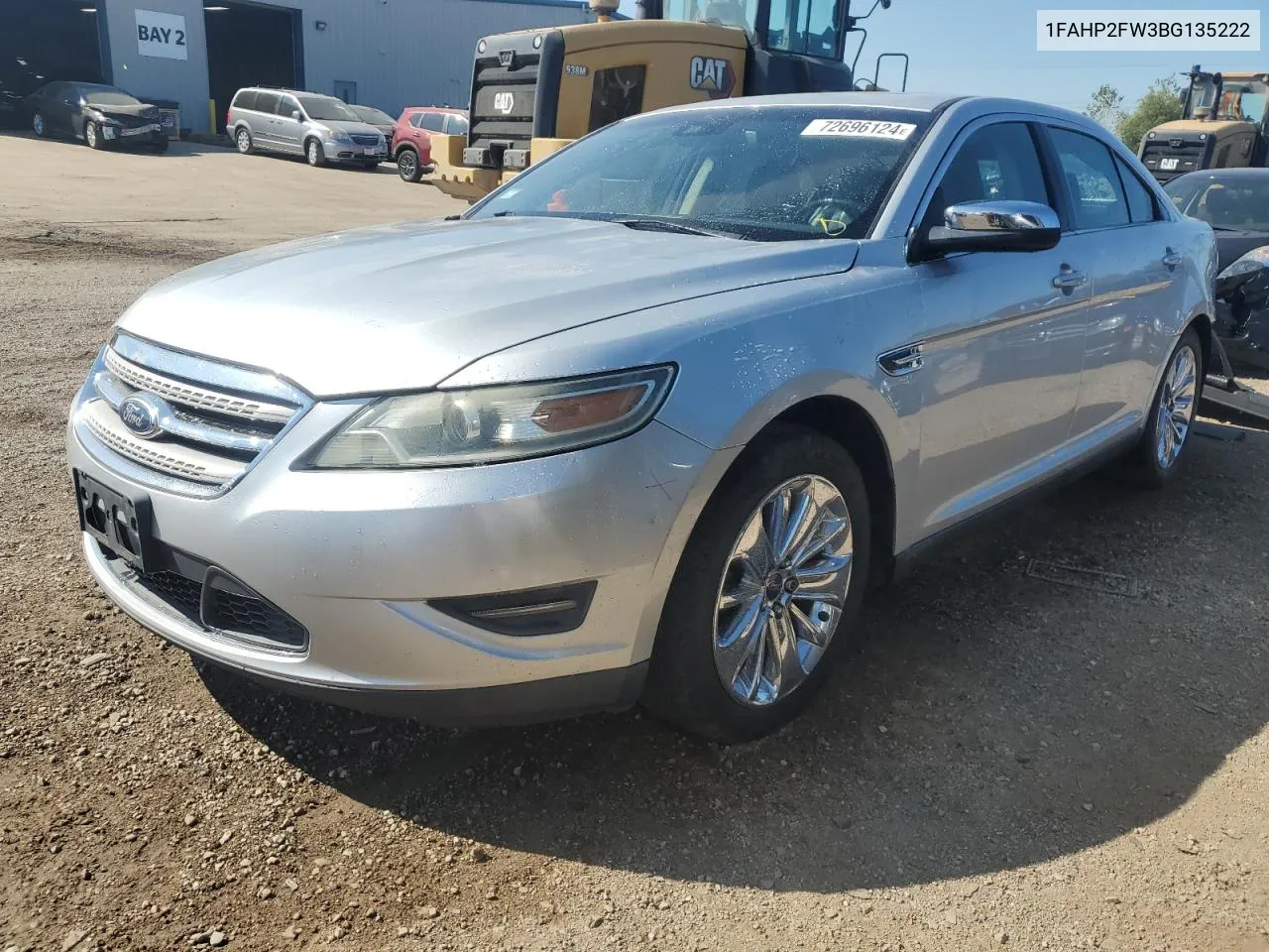 2011 Ford Taurus Limited VIN: 1FAHP2FW3BG135222 Lot: 72696124