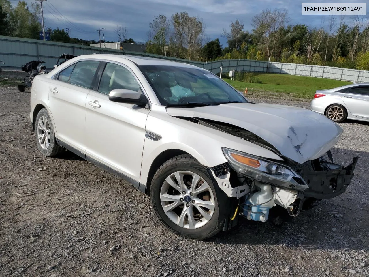 2011 Ford Taurus Sel VIN: 1FAHP2EW1BG112491 Lot: 72747774