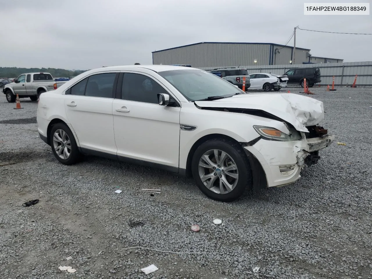 2011 Ford Taurus Sel VIN: 1FAHP2EW4BG188349 Lot: 72756314