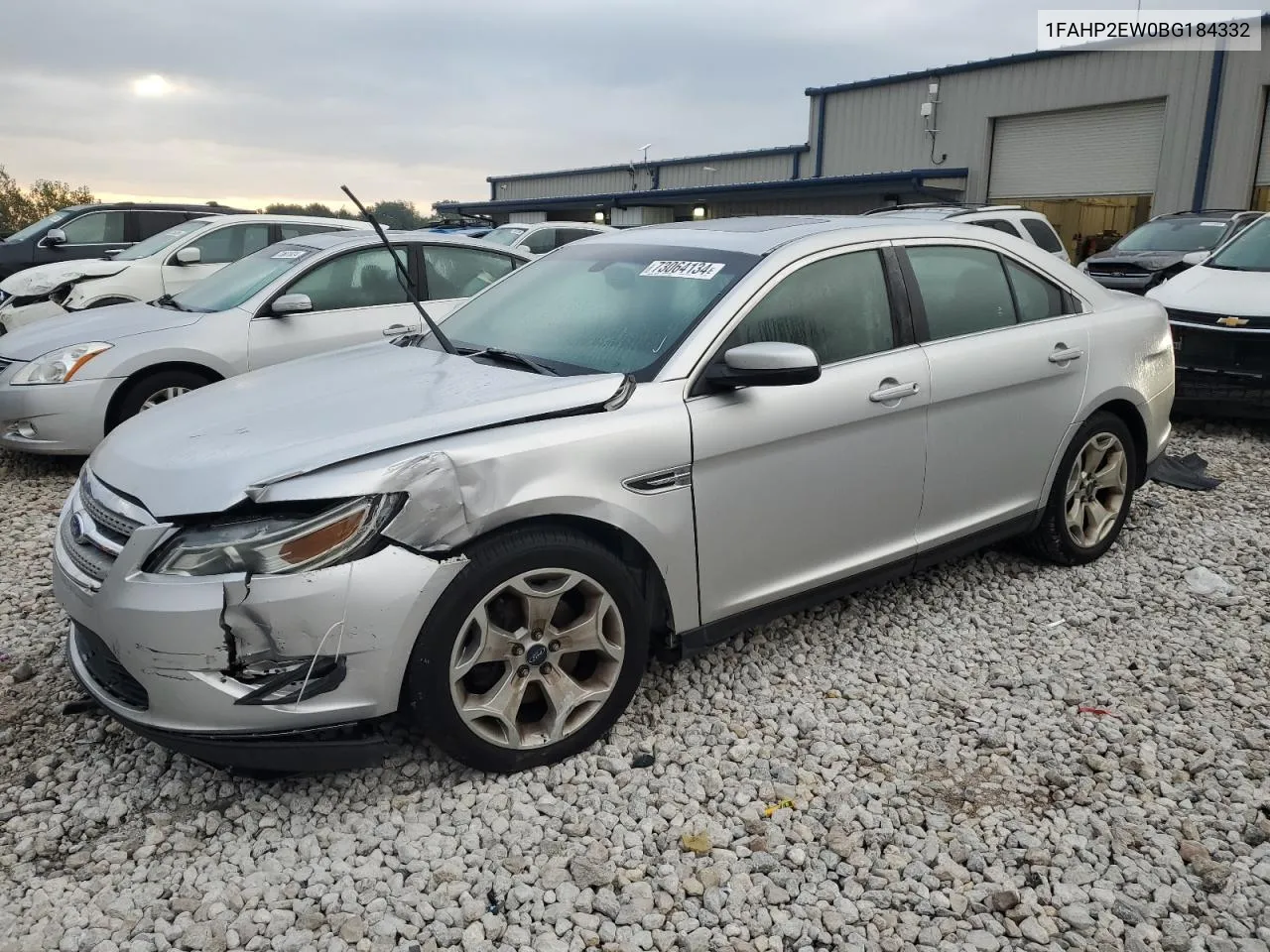 2011 Ford Taurus Sel VIN: 1FAHP2EW0BG184332 Lot: 73064134