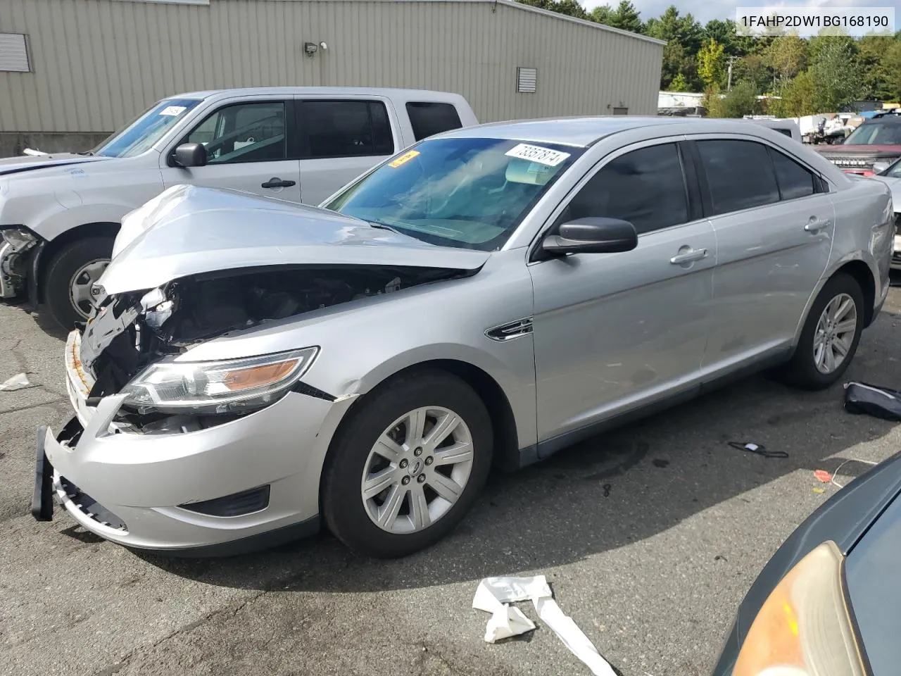 2011 Ford Taurus Se VIN: 1FAHP2DW1BG168190 Lot: 73357874