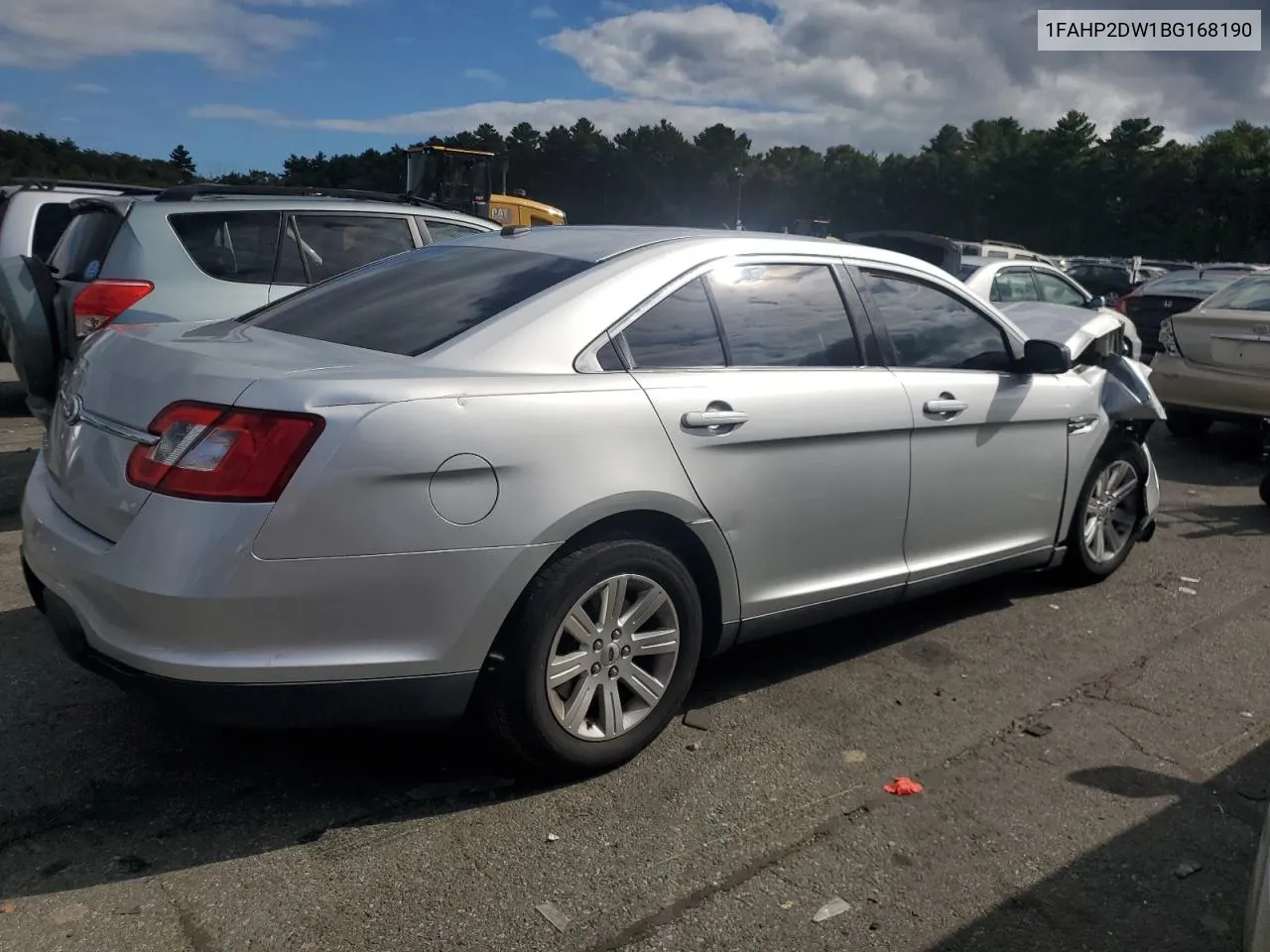 2011 Ford Taurus Se VIN: 1FAHP2DW1BG168190 Lot: 73357874