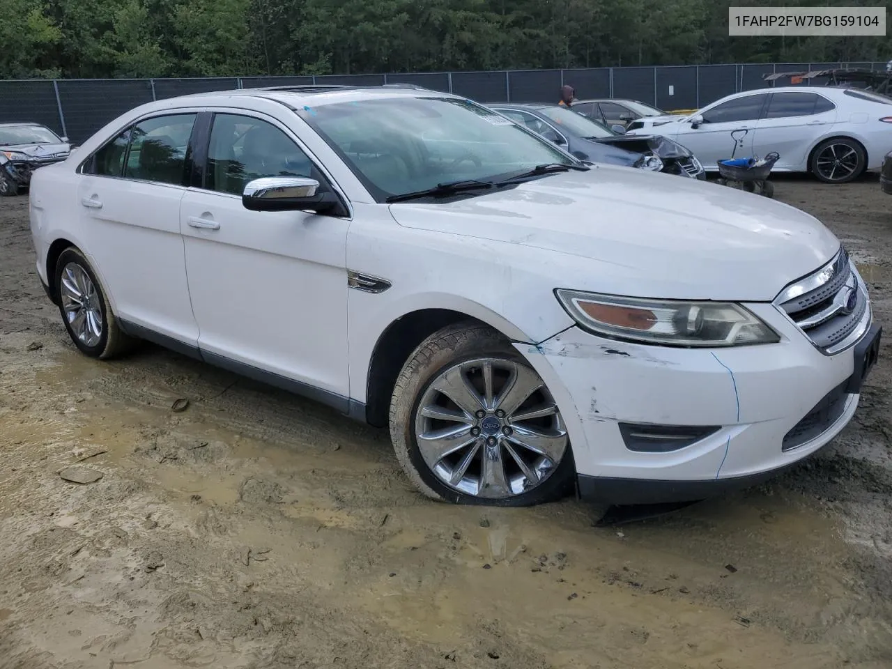 2011 Ford Taurus Limited VIN: 1FAHP2FW7BG159104 Lot: 73700204