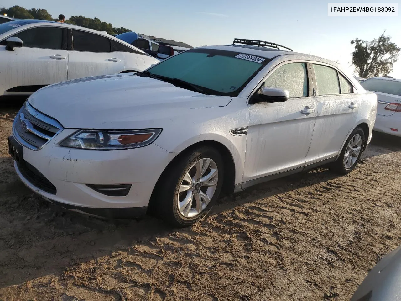 2011 Ford Taurus Sel VIN: 1FAHP2EW4BG188092 Lot: 73784584