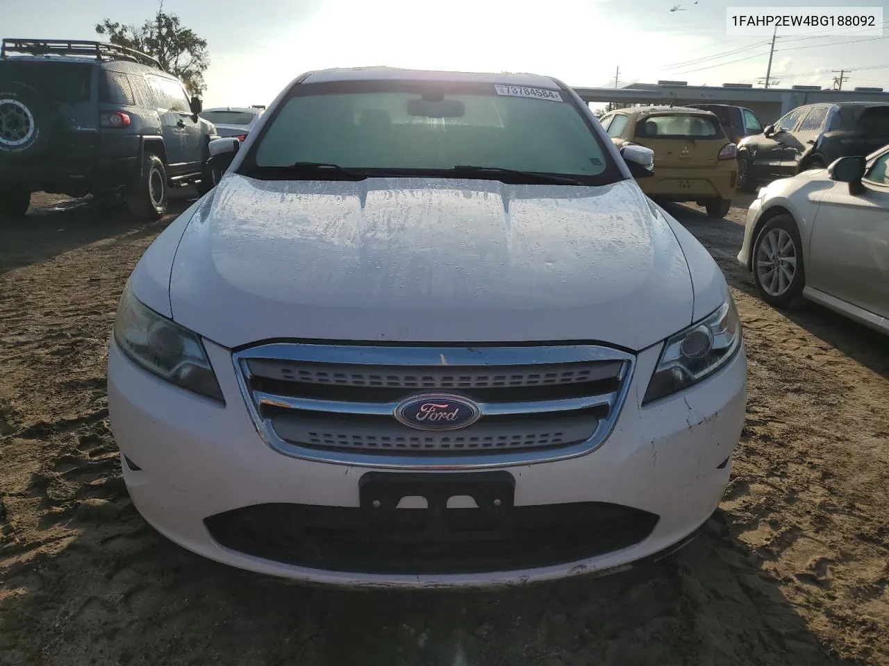 2011 Ford Taurus Sel VIN: 1FAHP2EW4BG188092 Lot: 73784584