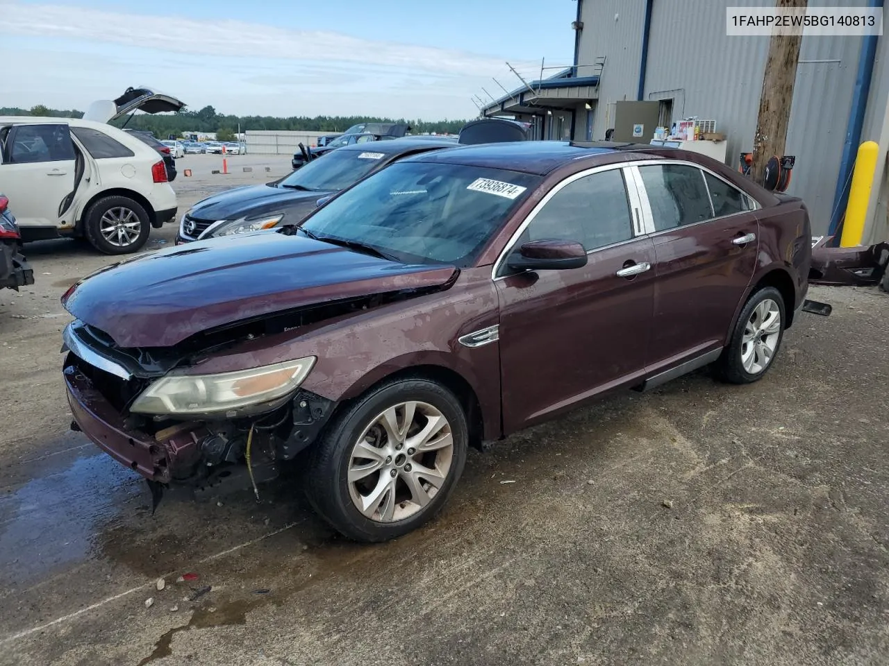 2011 Ford Taurus Sel VIN: 1FAHP2EW5BG140813 Lot: 73936874