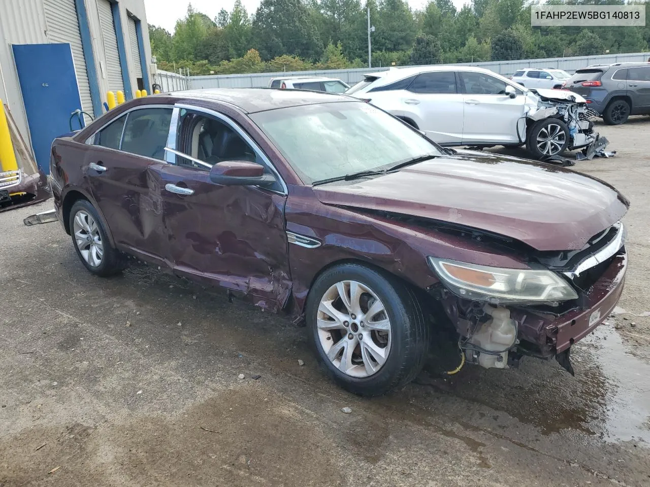 2011 Ford Taurus Sel VIN: 1FAHP2EW5BG140813 Lot: 73936874