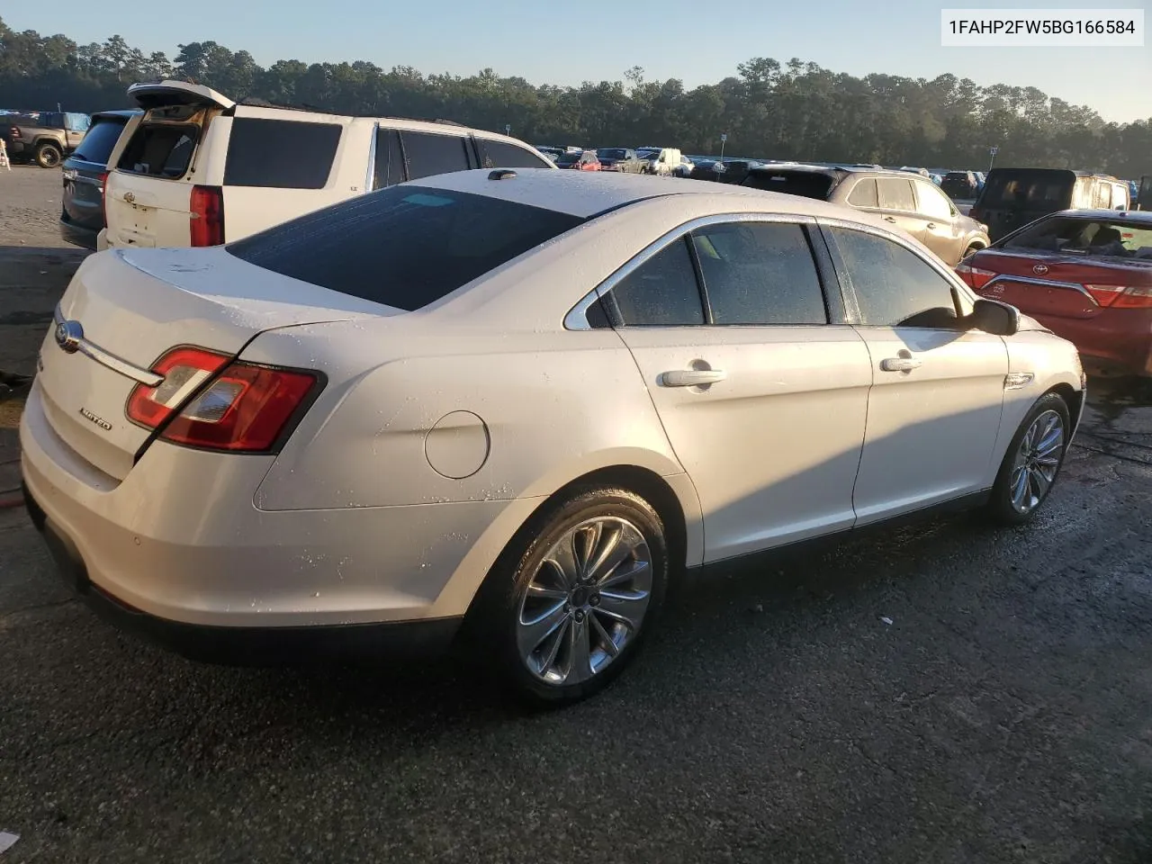 2011 Ford Taurus Limited VIN: 1FAHP2FW5BG166584 Lot: 74078884