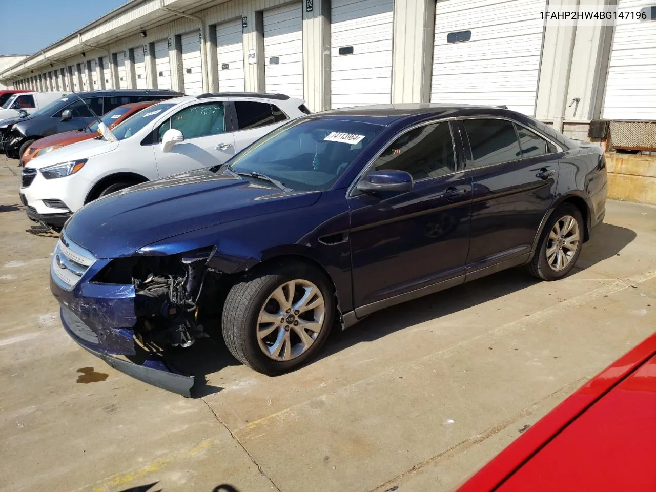 2011 Ford Taurus Sel VIN: 1FAHP2HW4BG147196 Lot: 74113964