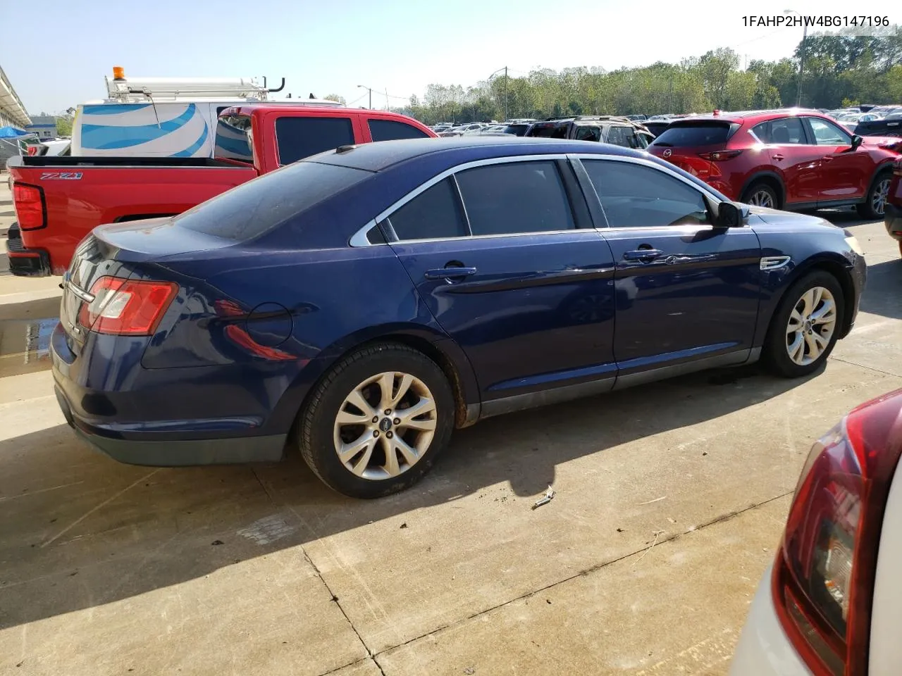 2011 Ford Taurus Sel VIN: 1FAHP2HW4BG147196 Lot: 74113964