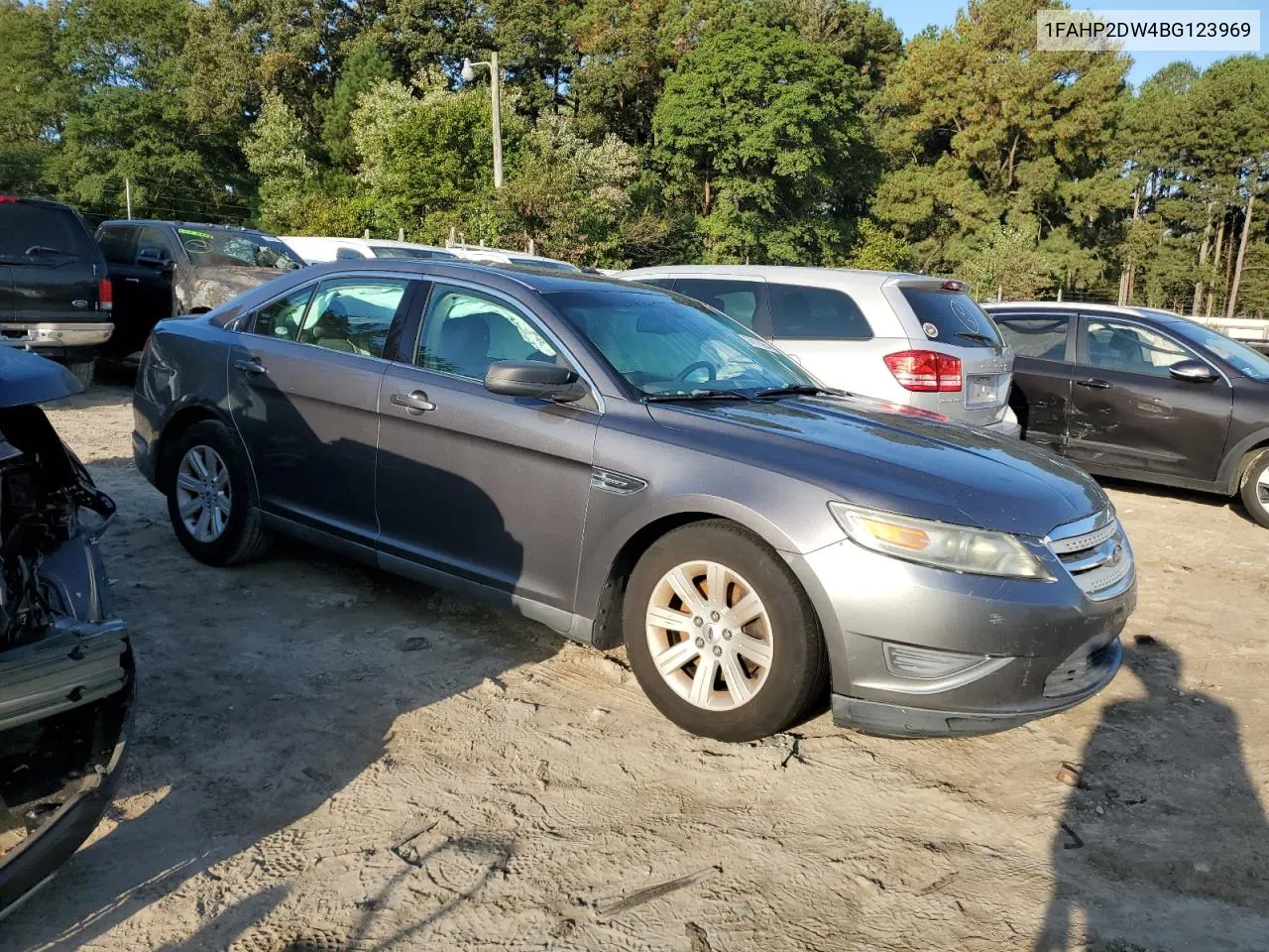 2011 Ford Taurus Se VIN: 1FAHP2DW4BG123969 Lot: 74175664