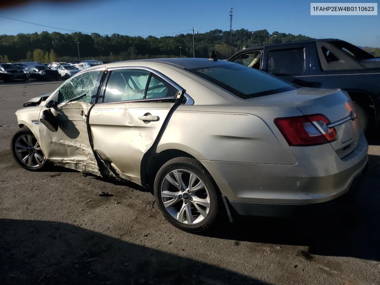 2011 Ford Taurus Sel VIN: 1FAHP2EW4BG110623 Lot: 74244034