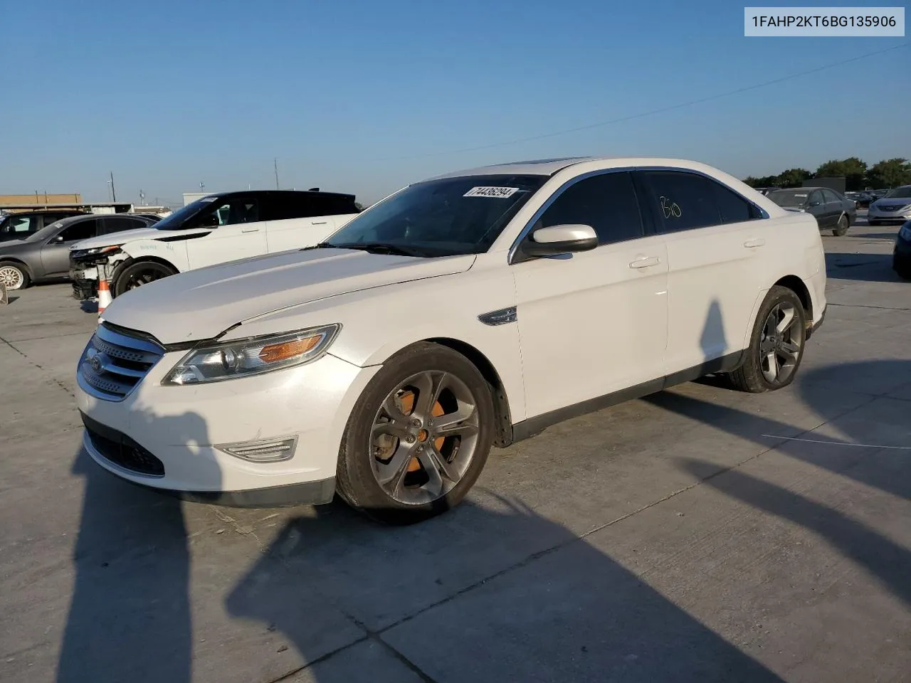 2011 Ford Taurus Sho VIN: 1FAHP2KT6BG135906 Lot: 74436294