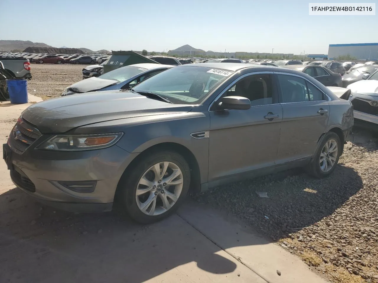 2011 Ford Taurus Sel VIN: 1FAHP2EW4BG142116 Lot: 74516114