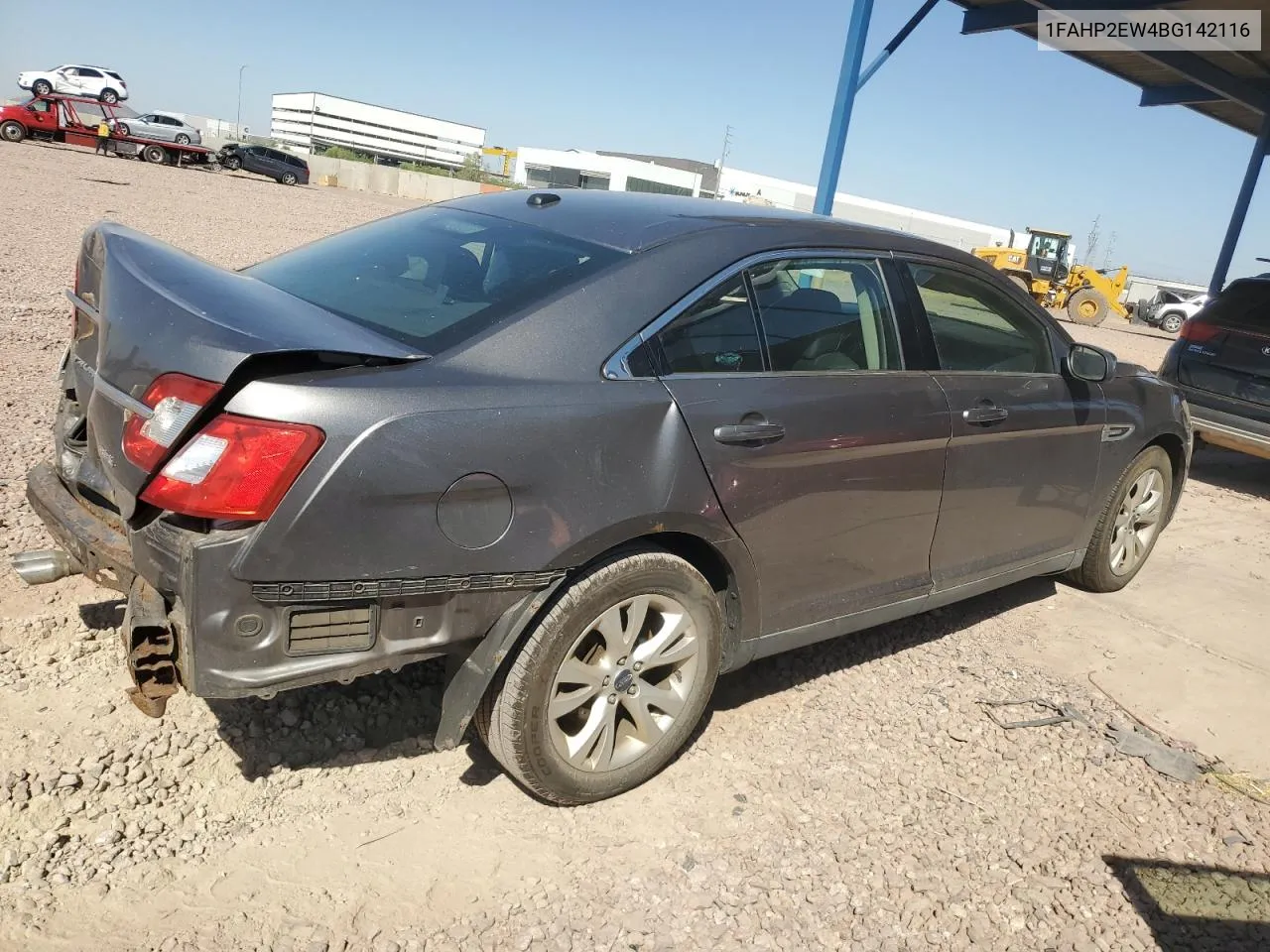 2011 Ford Taurus Sel VIN: 1FAHP2EW4BG142116 Lot: 74516114