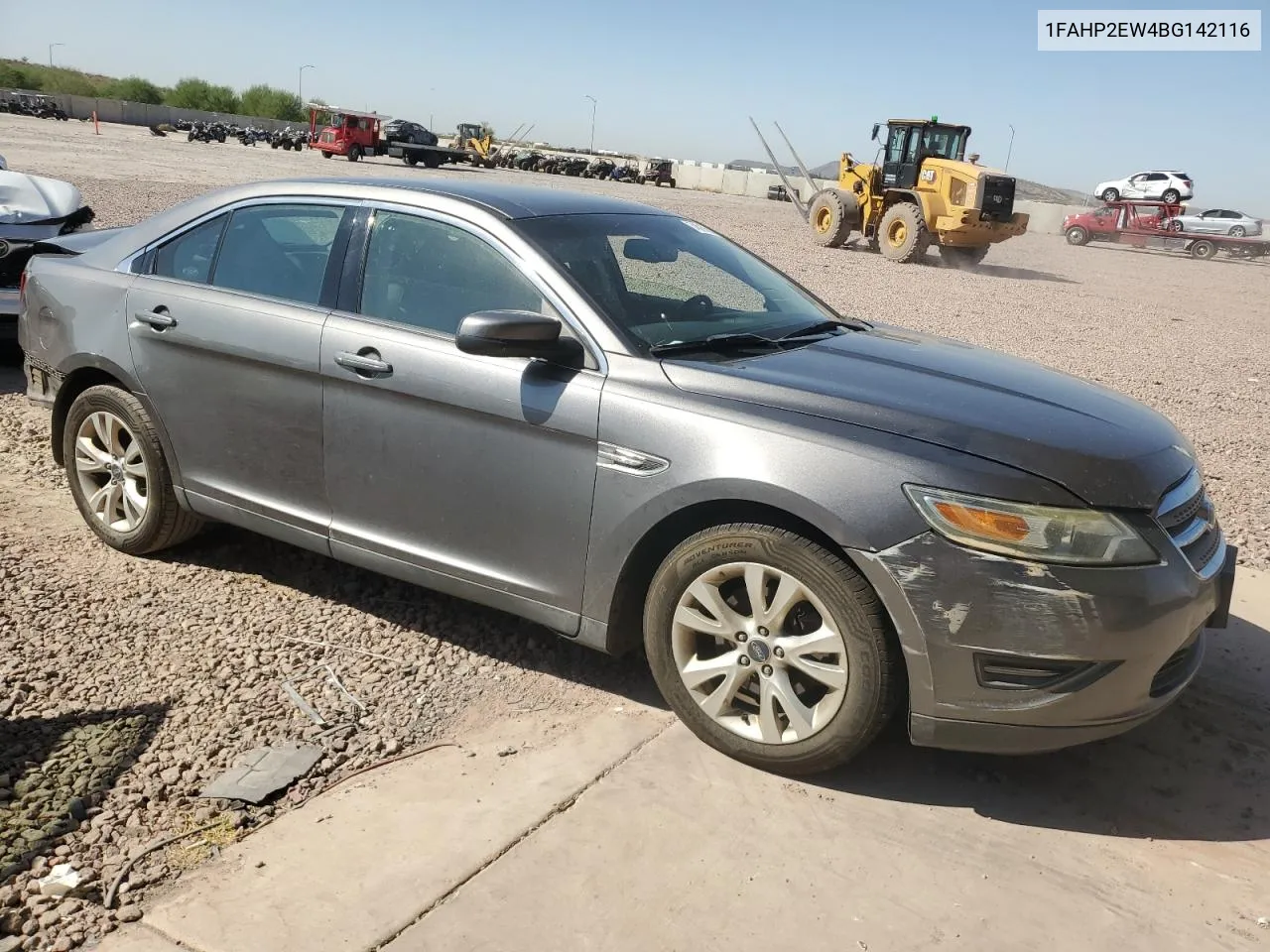 2011 Ford Taurus Sel VIN: 1FAHP2EW4BG142116 Lot: 74516114