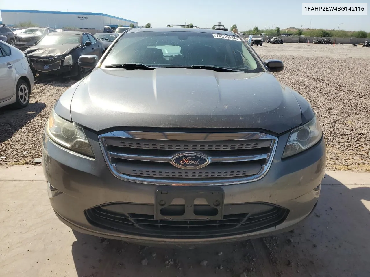 2011 Ford Taurus Sel VIN: 1FAHP2EW4BG142116 Lot: 74516114