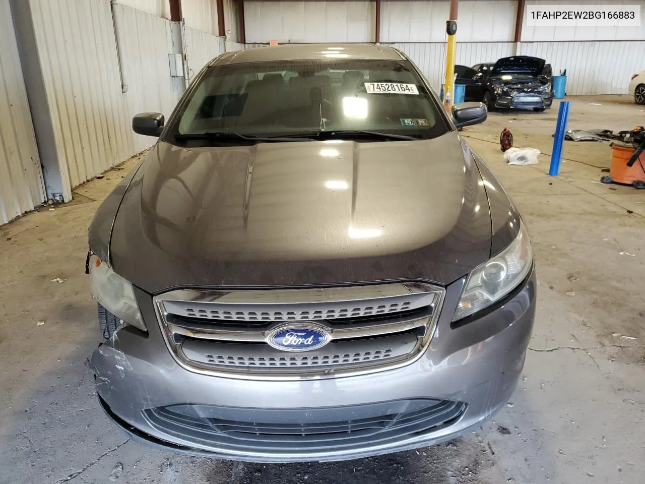 2011 Ford Taurus Sel VIN: 1FAHP2EW2BG166883 Lot: 74528164