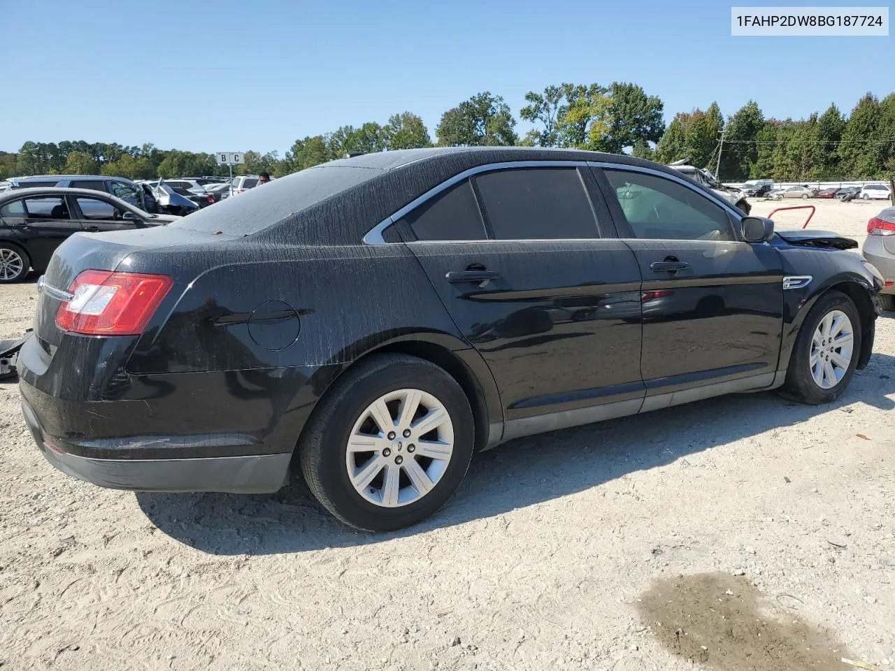 2011 Ford Taurus Se VIN: 1FAHP2DW8BG187724 Lot: 74967134