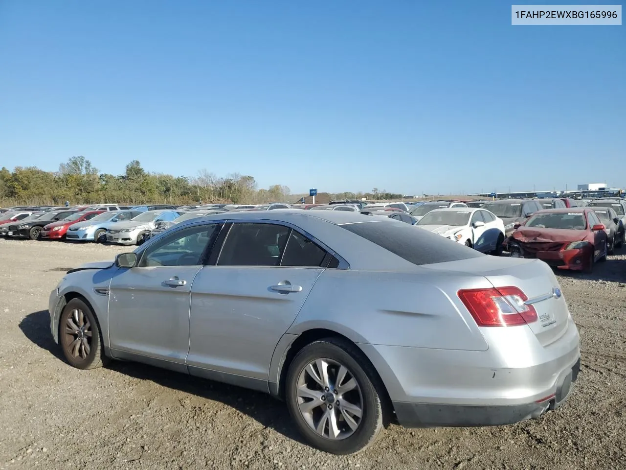 2011 Ford Taurus Sel VIN: 1FAHP2EWXBG165996 Lot: 75051684