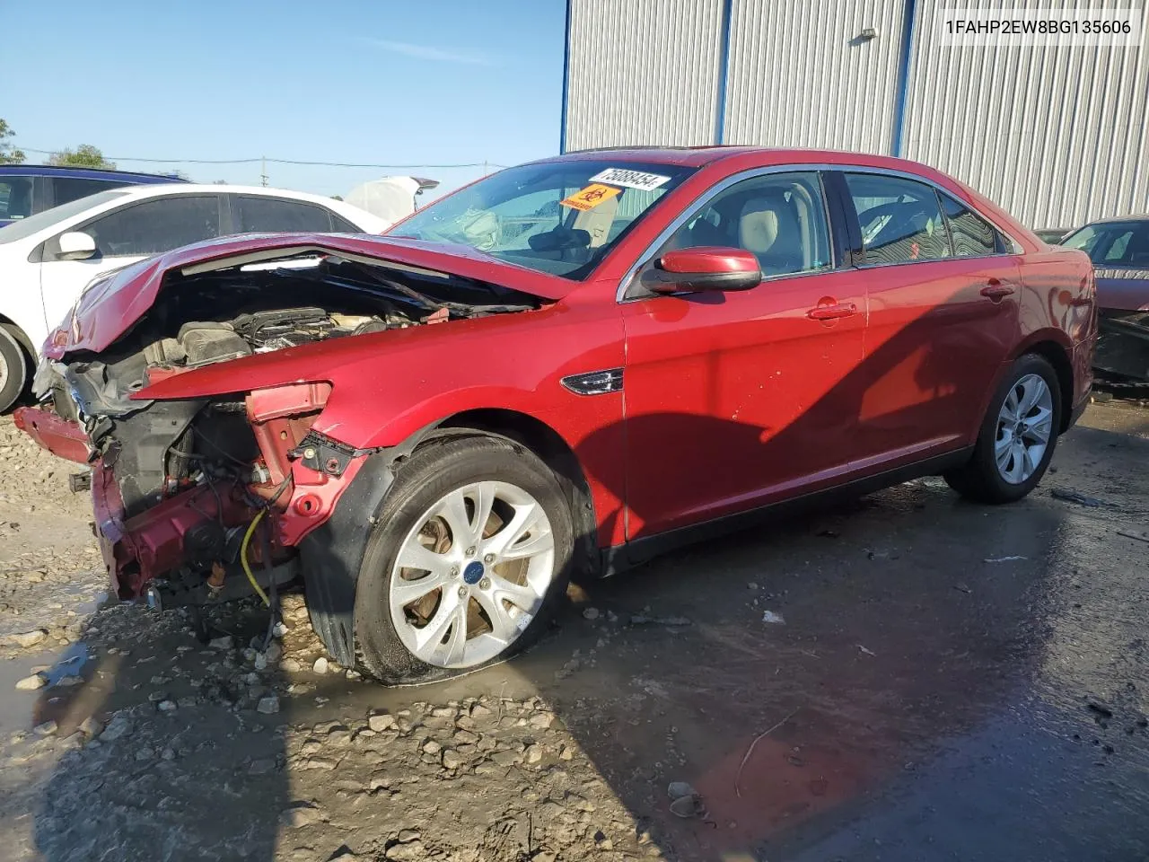 2011 Ford Taurus Sel VIN: 1FAHP2EW8BG135606 Lot: 75088454