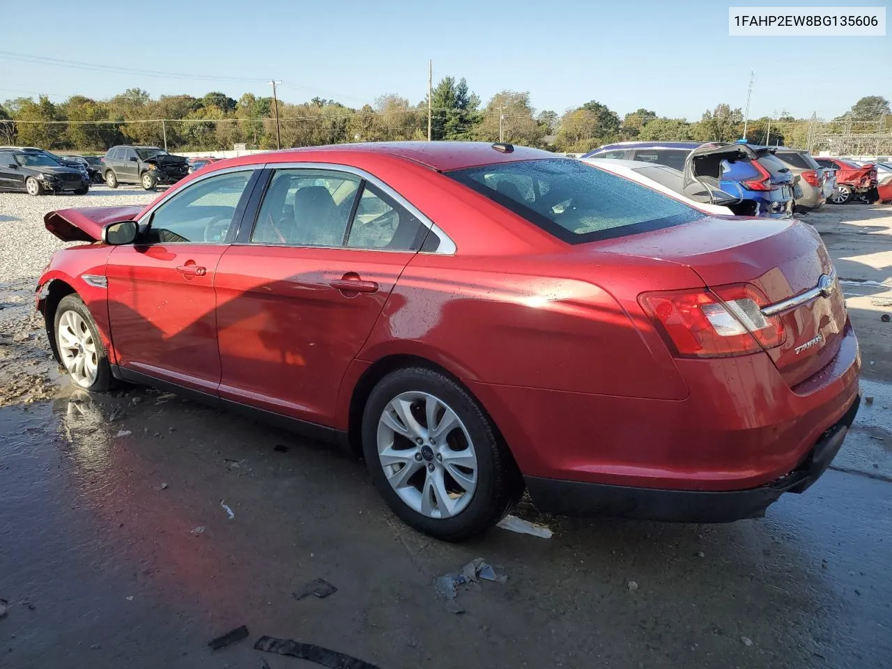 2011 Ford Taurus Sel VIN: 1FAHP2EW8BG135606 Lot: 75088454