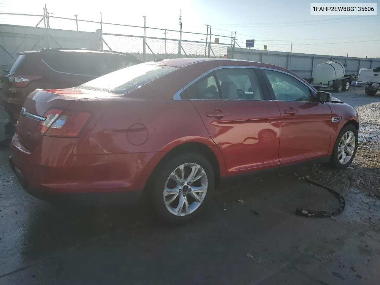 2011 Ford Taurus Sel VIN: 1FAHP2EW8BG135606 Lot: 75088454