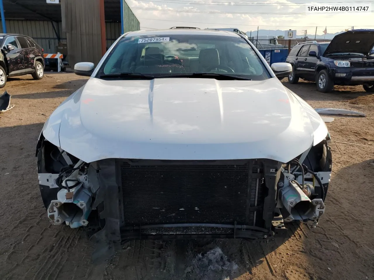 2011 Ford Taurus Sel VIN: 1FAHP2HW4BG114747 Lot: 75207954