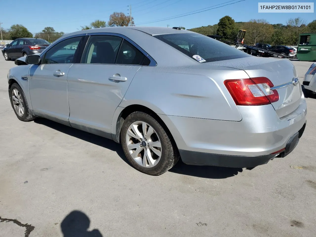 2011 Ford Taurus Sel VIN: 1FAHP2EW8BG174101 Lot: 75240754