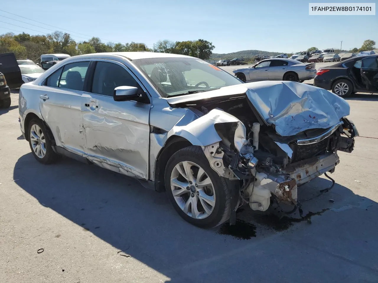 2011 Ford Taurus Sel VIN: 1FAHP2EW8BG174101 Lot: 75240754