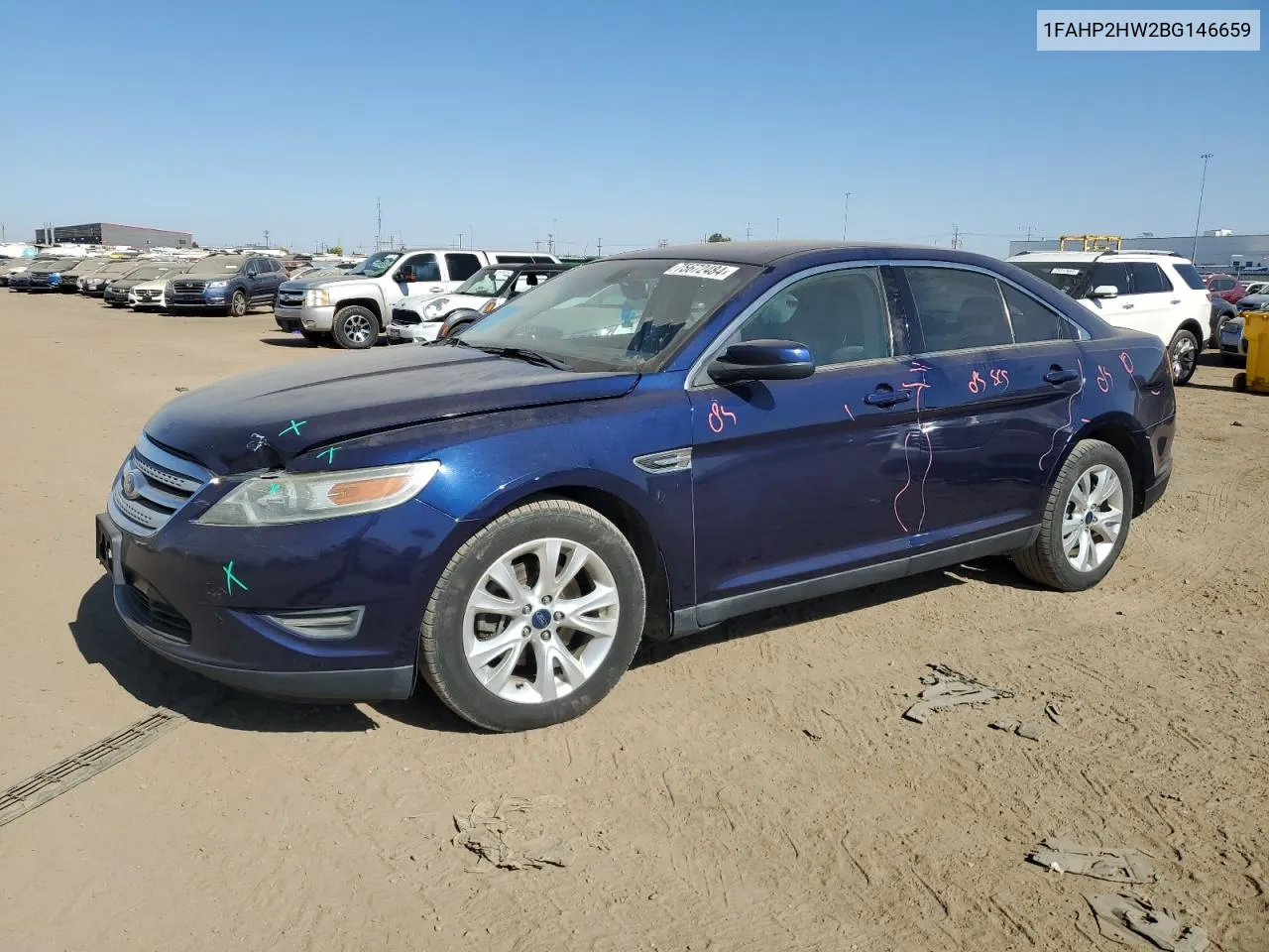 2011 Ford Taurus Sel VIN: 1FAHP2HW2BG146659 Lot: 75672484