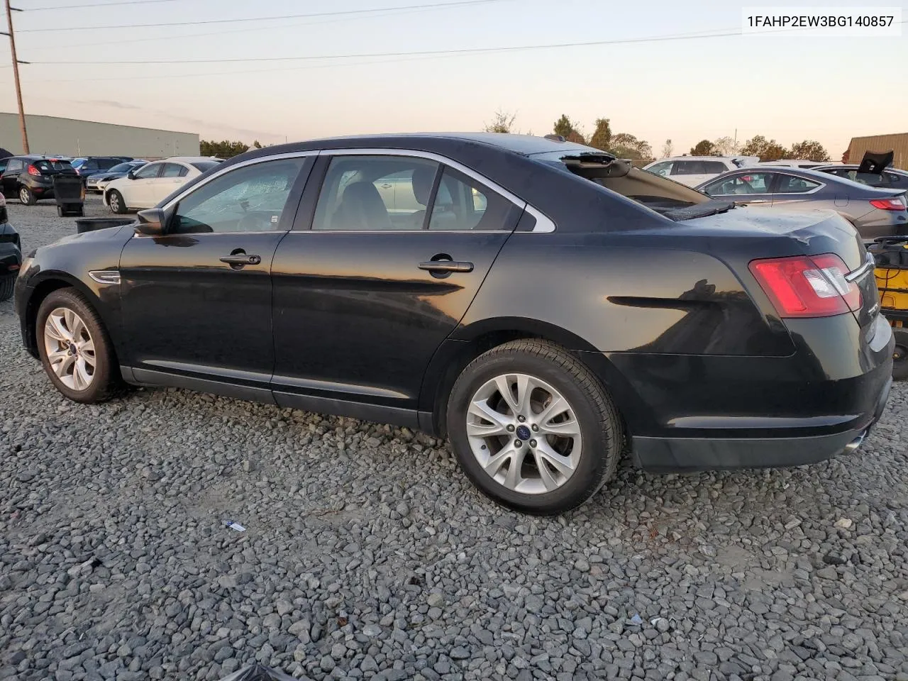 2011 Ford Taurus Sel VIN: 1FAHP2EW3BG140857 Lot: 75991914