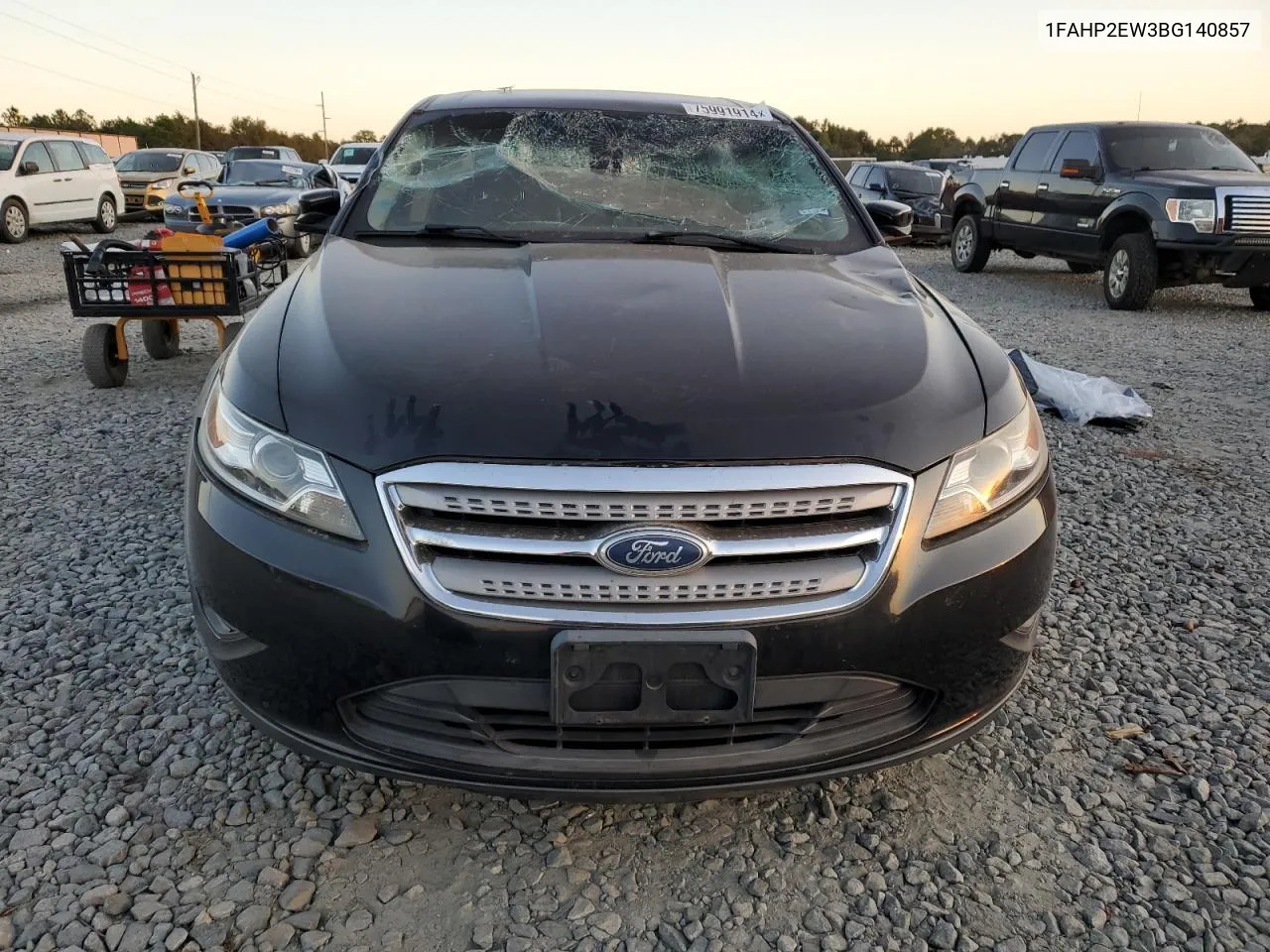 2011 Ford Taurus Sel VIN: 1FAHP2EW3BG140857 Lot: 75991914