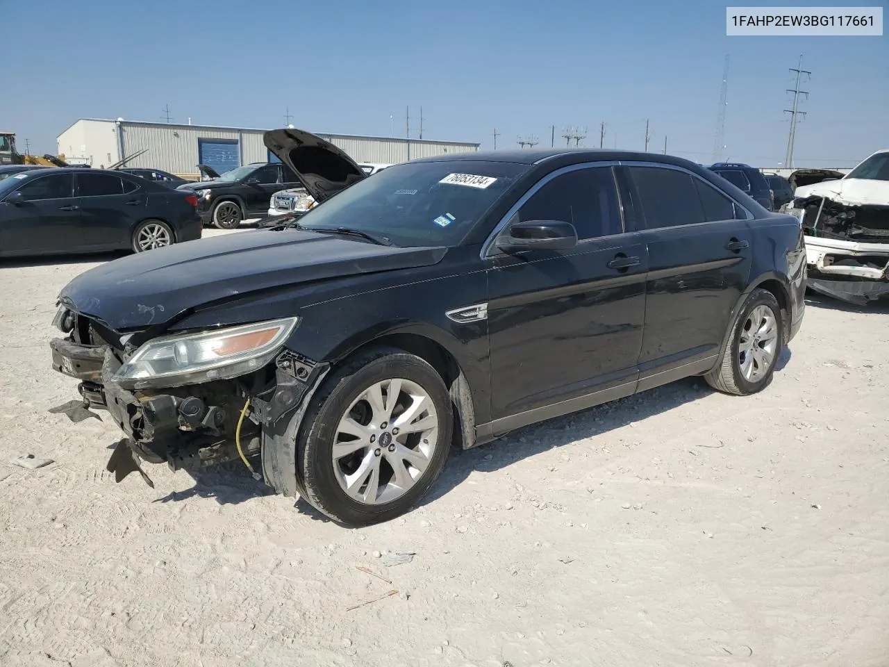 2011 Ford Taurus Sel VIN: 1FAHP2EW3BG117661 Lot: 76053134