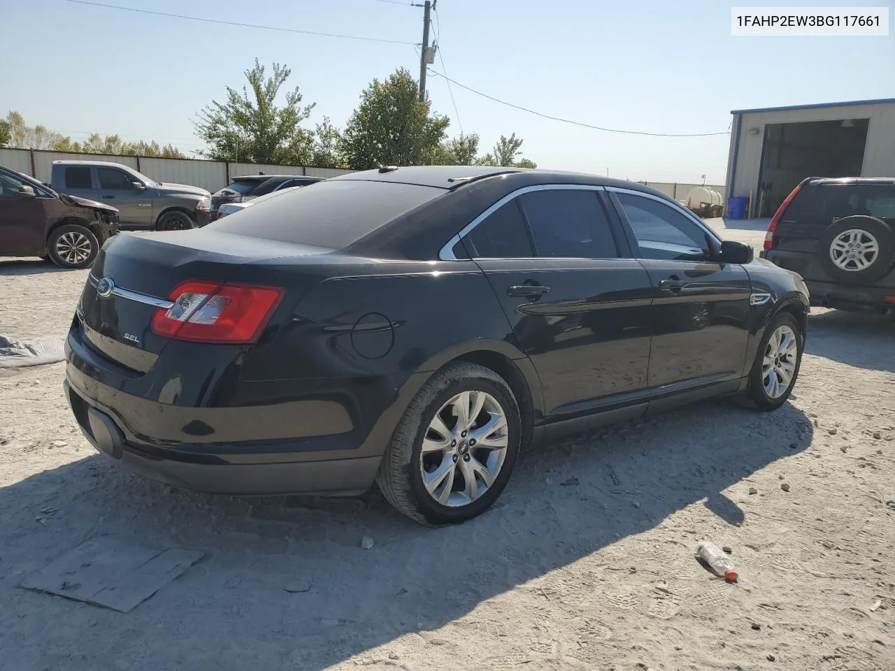 2011 Ford Taurus Sel VIN: 1FAHP2EW3BG117661 Lot: 76053134