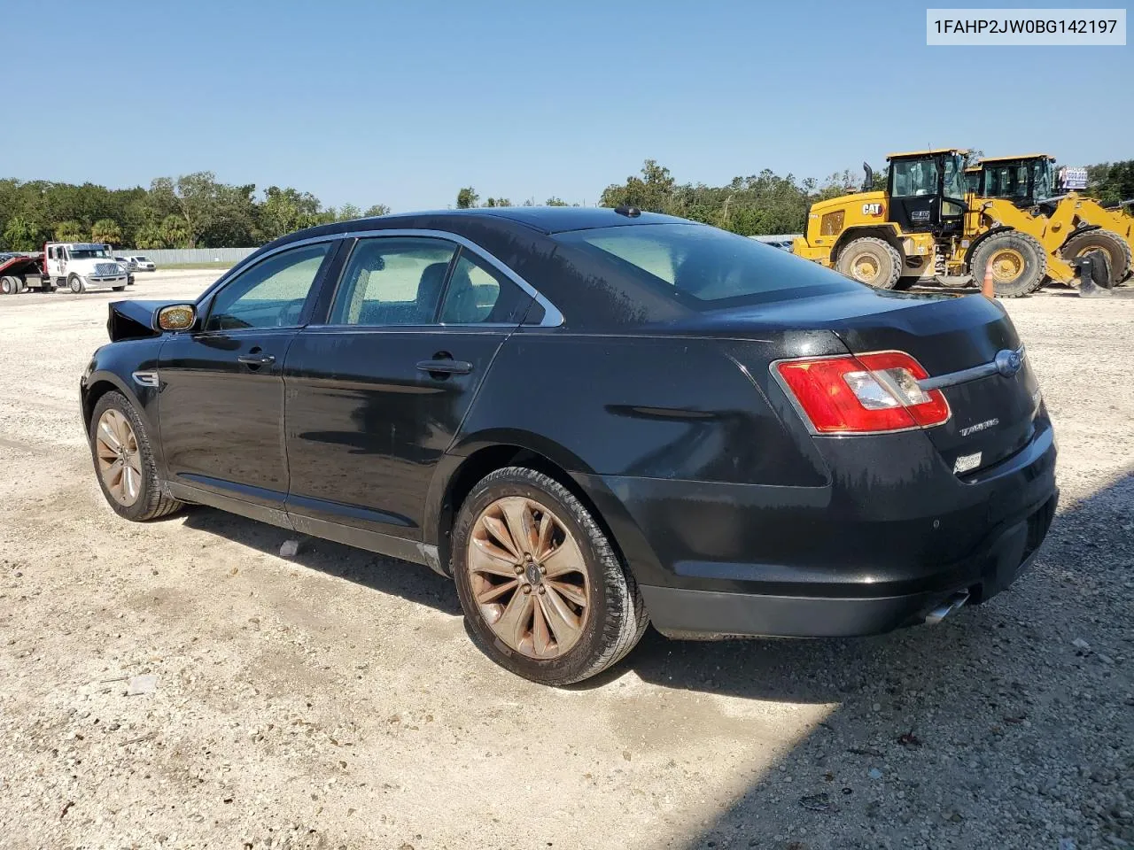 2011 Ford Taurus Limited VIN: 1FAHP2JW0BG142197 Lot: 76097474