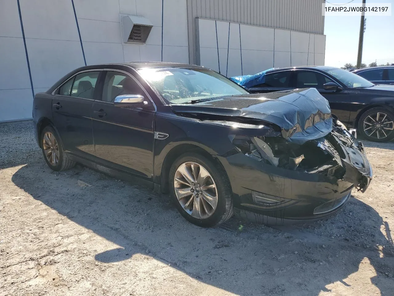 2011 Ford Taurus Limited VIN: 1FAHP2JW0BG142197 Lot: 76097474