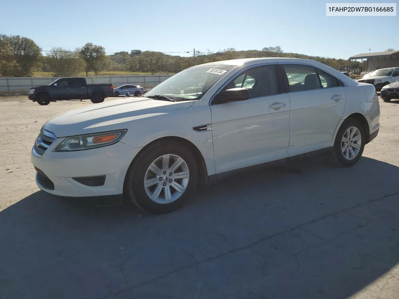 2011 Ford Taurus Se VIN: 1FAHP2DW7BG166685 Lot: 76318734