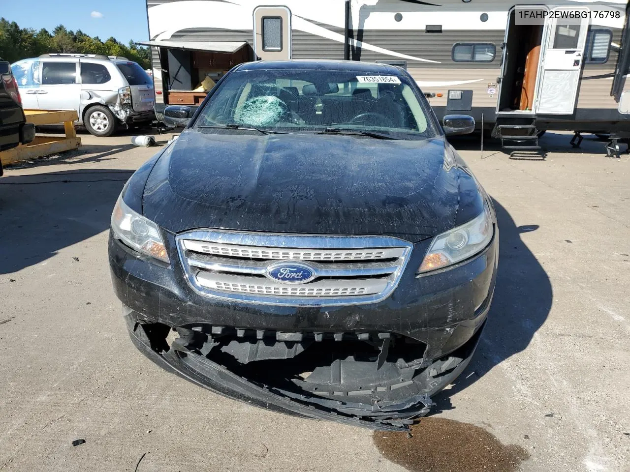 2011 Ford Taurus Sel VIN: 1FAHP2EW6BG176798 Lot: 76351854