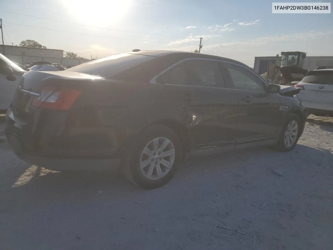 2011 Ford Taurus Se VIN: 1FAHP2DW3BG146238 Lot: 76464574