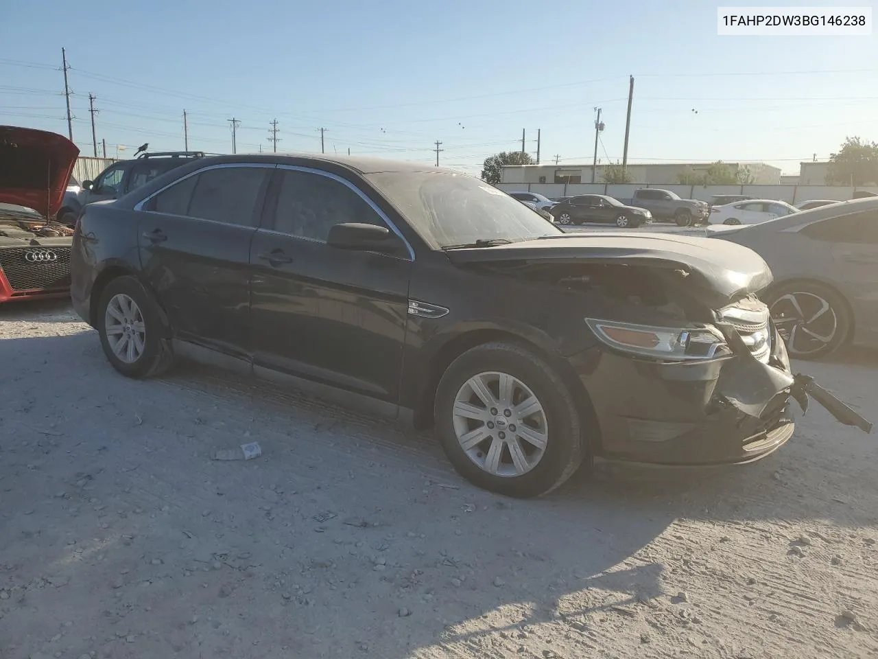 2011 Ford Taurus Se VIN: 1FAHP2DW3BG146238 Lot: 76464574